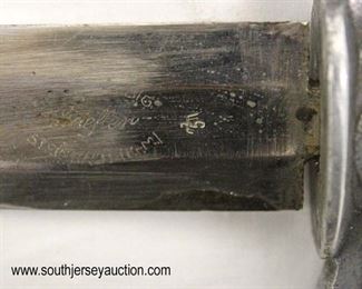 Lot 5: WWII German Luftwaffe dagger with scabbard first model