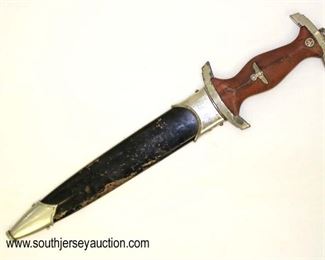 Lot 7: WWII German NSKK dress dagger early made by Carl Heidelberg Solingen