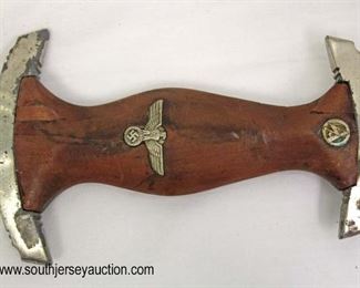 Lot 7: WWII German NSKK dress dagger early made by Carl Heidelberg Solingen