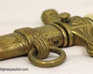Lot 8: WWII German Navel Officer dress dagger Kriegsmarine EF Horster with lightening bolt scabbard