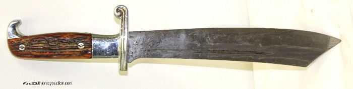 Lot 10: WWII German RAD Boker with scabbard