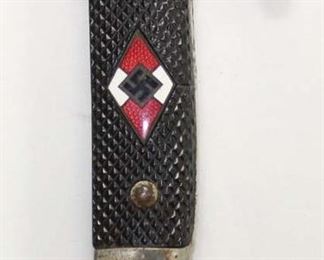 Lot 13: WWII German HJ Hitler youth knife Arthur Schuttehofer and Co model M7/13 RZM