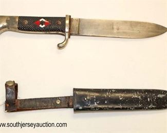 Lot 13: WWII German HJ Hitler youth knife Arthur Schuttehofer and Co model M7/13 RZM