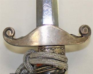 Lot 14: WWII German Army officer dagger by WKC with scabbard Solingen