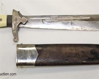 Lot 16: WWII German TENO by Eickhorn Hewer with 8399 scabbard Solingen