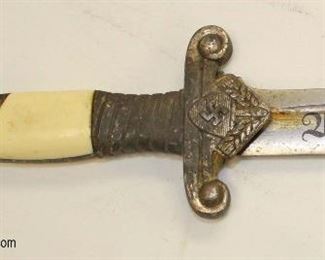 Lot 18: WWII German RAD Leaders Hewer by Eickhorn with scabbard