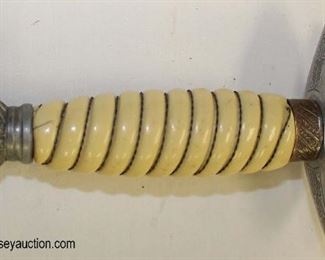 Lot 20: WWII German second model Luftwaffae officer's dagger with scabbard