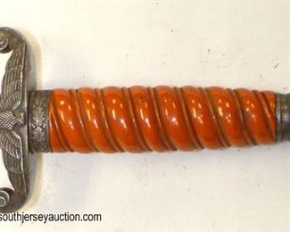 Lot 24: WWII German officers dress dagger by WKC with scabbard Solingen