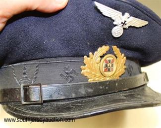 Lot 26: WWI Veterans German Kyffhauser Mutke bund visor cap size 57