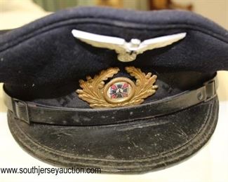 Lot 26: WWI Veterans German Kyffhauser Mutke bund visor cap size 57