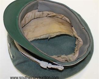 Lot 28: SS officers visor cap