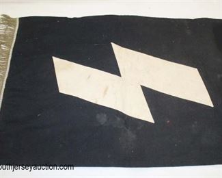 Lot 40: Jung Volk small banner one edge fringe