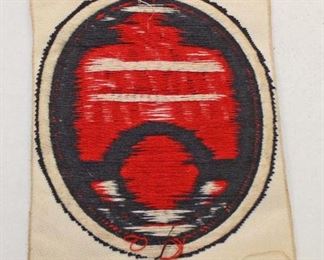 Lot 49: WWII German DDAC automobile club patch BEVO weave