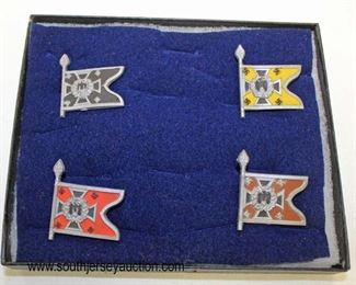 Lot 52: Patriotic Pins of Standarts (lot of 4)