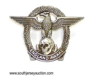 Lot 56: 1960's skin head cap pin – England Awake