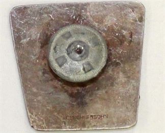 Lot 58: ID badge for worker Peenamunde West with maker mark Luftwaffe eagle 417