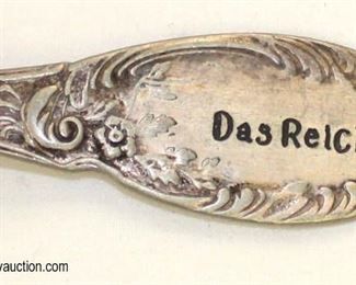 Lot 65: Fork and Spoon marked Das Reich (lot of 2)