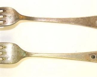 Lot 66: Forks marked SS (lot of 2)