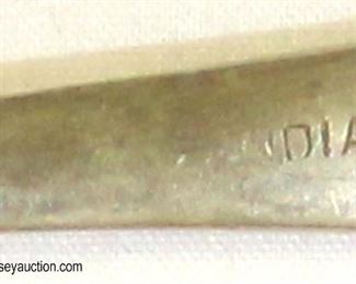 Lot 67: Brass Ladel Philigree Indian