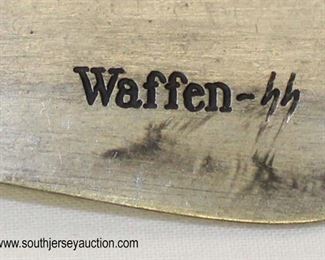 Lot 70: 3 forks and spoon marked Waffen SS (lot of 4)