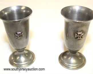 Lot 71: Cordials or Shot Glasses with Iron Cross first class (lot of 2)