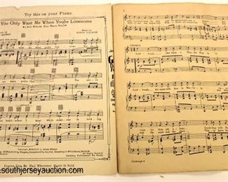 Lot 74: Lindbergh (The Eagle of the U.S.A.) by Howard Johnson and Al Sherman Sheet Music