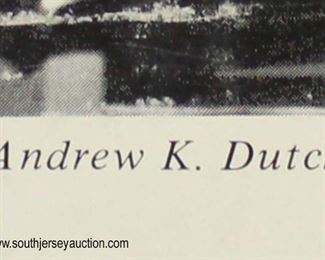 Lot 76: Hysteria Lindbergh Kidnap Case signed by Andrew K. Dutch first edition