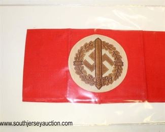Lot 85: Brown Shirt SA with Hersteller tag RZM sports arm band