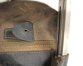 Lot 92: WWII German 1942 PO8 Lugar Holster with take down tool compartment with magazine
