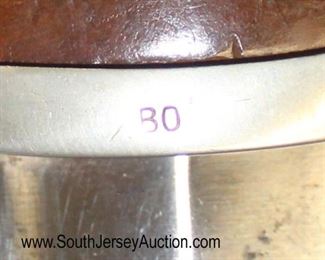 Lot 147: WWII German SA Dagger with repainted Scabbard Made by Justinuswerk Marked BO on Hand Guard