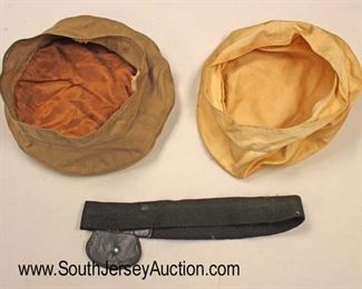 Lot 149: Lot of Personal Effects of Veteran of WWII, Korea, and Vietnam John D. McIntosh including WWII USN Officers Visor Cap, Photo of John D. McIntosh, 2 Military Photos, Front Band, and 2 Extra Hat Covers in the Original Shipping Box