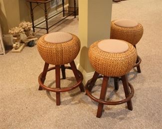 Palacek sea grass stools