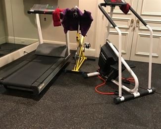 Treadmill & stepper