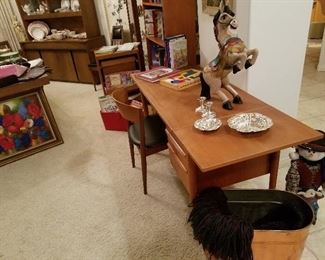 Teak/Danish Desk & Chair