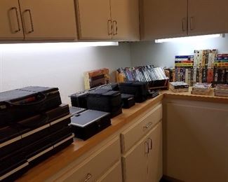 Cassettes (117)  &  Storage Cases (9) 