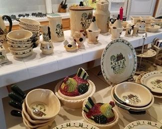 Poppy Trail "Homestead Provincial"  Set by Metlox (115 Pieces)