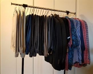 Men's Shirts, Pants, Jackets & Shoes (30)