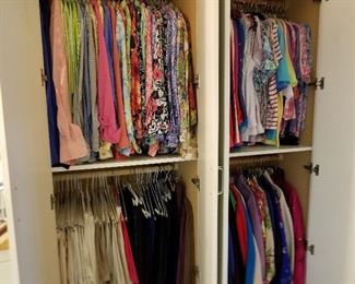 Women's Blouses, Pants, Jackets & Shoes (75)