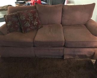 Micro fiber couch
