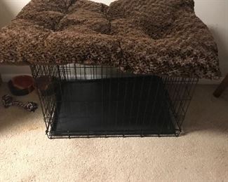 Animal crate/cage& animal bed