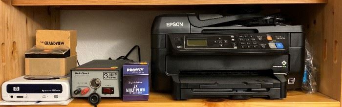 CD writer
Regulated 3 amp power supply
Epson workforce printer