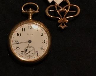 Antique gold watch