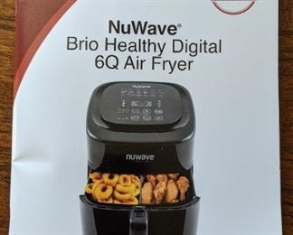 NuWave Brio Healthy Digital 6qt air fryer