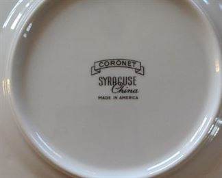 Syracuse fine china MCM Coronet