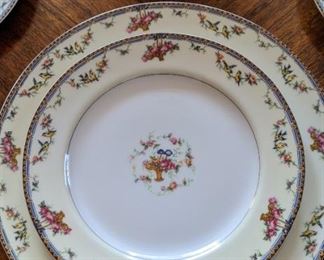 Vintage Haviland Limoges porcelain china made for Carson Crockery Co. 45 pieces