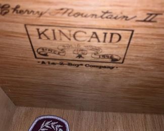 #3		Kincaid Entry. Center w/2 drawers & 2 sliding Doors  38x21x62	 $75.00 
