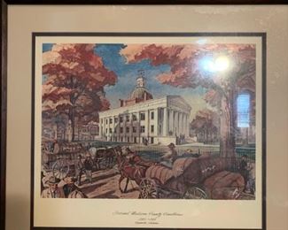 #38		CE Monroe - The Second Madison County Courthouse	 $75.00 
