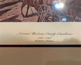 #38		CE Monroe - The Second Madison County Courthouse	 $75.00 
