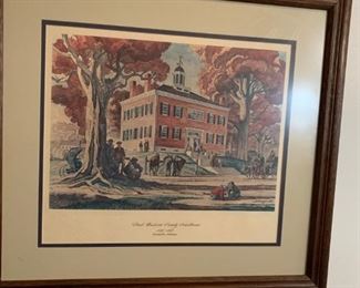 #39		CE Monroe - The First Madison County Courthouse	 $75.00 
