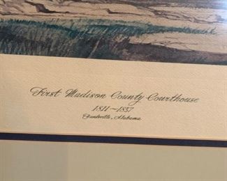 #39		CE Monroe - The First Madison County Courthouse	 $75.00 
